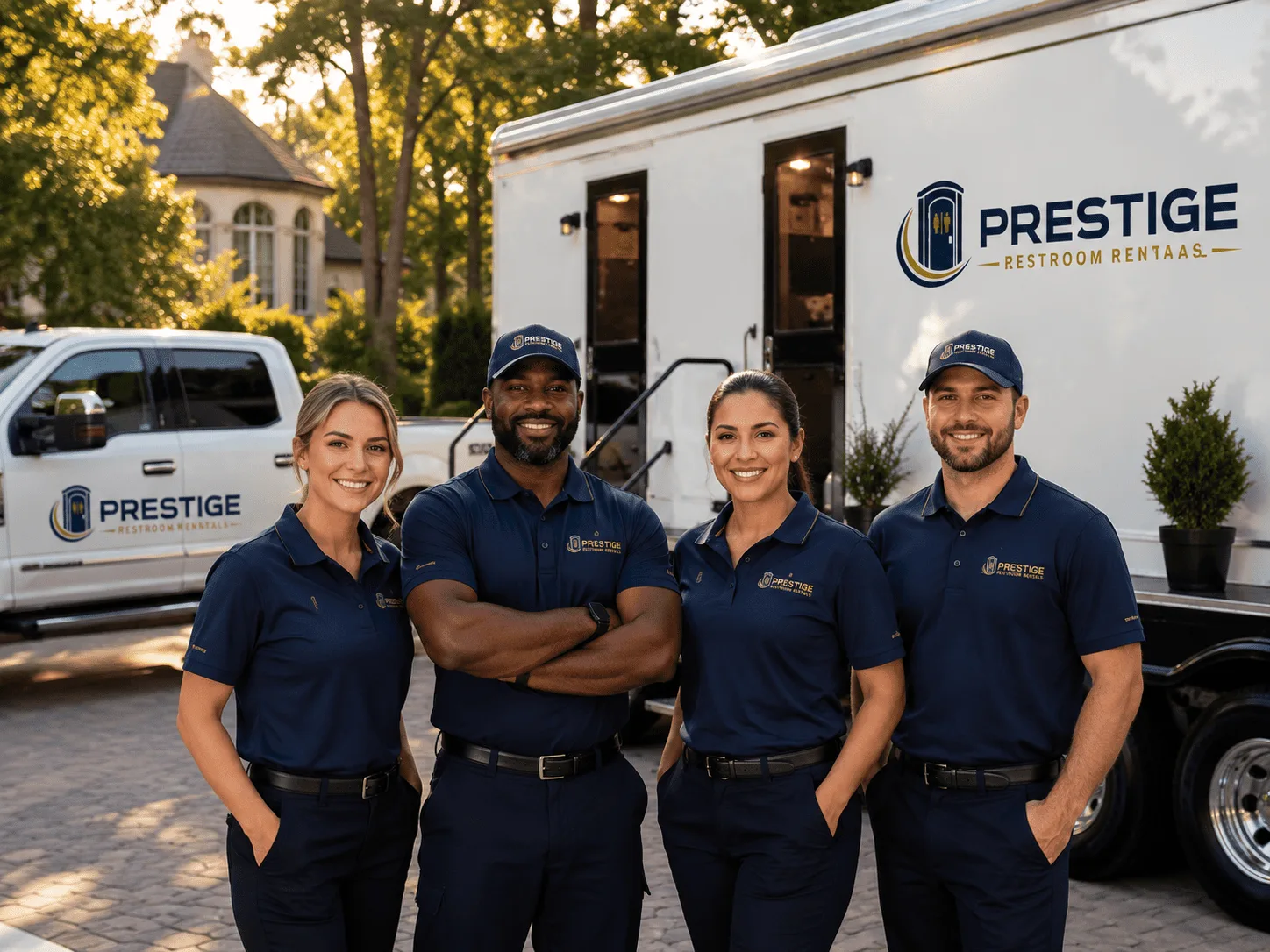 Trusted Luxury Portable Restrooms company in Como, MS